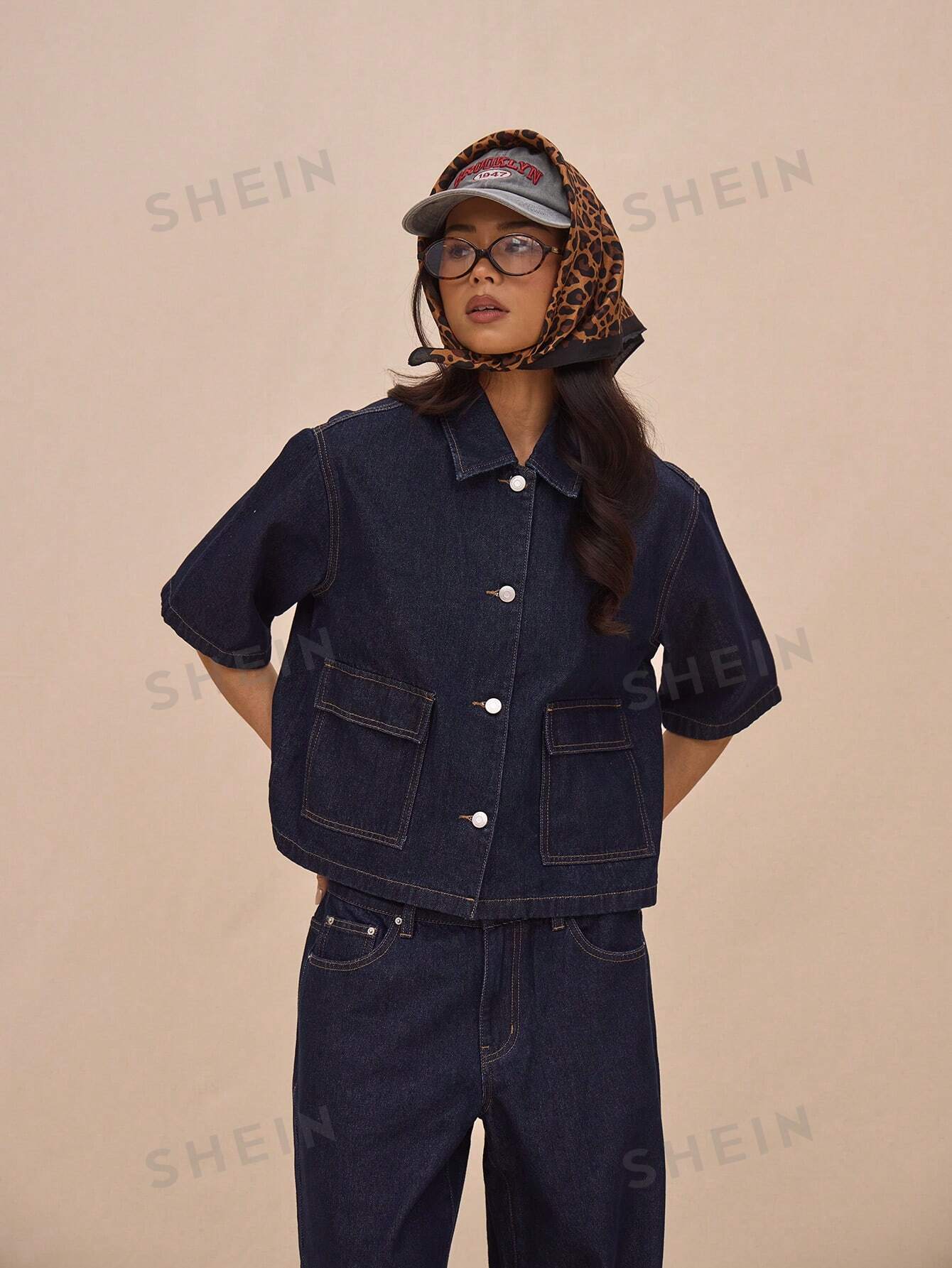 Straight Denim Jeans